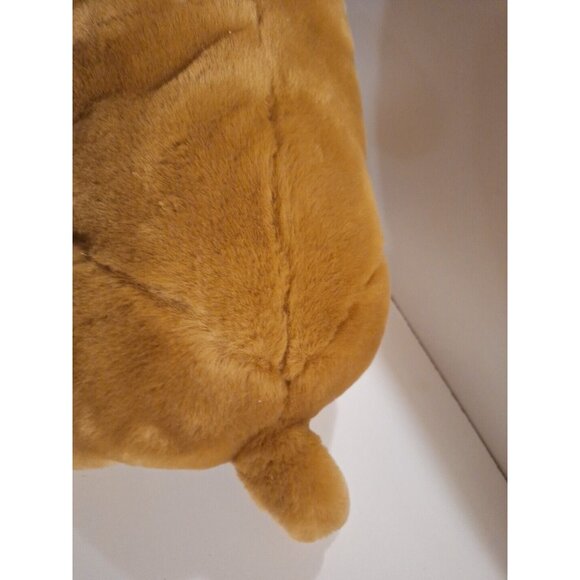 Kellytoy Brown Shar-pei Plush Dog 18" Large W Collar Realistic  Wrinkly Face - Picture 4 of 9